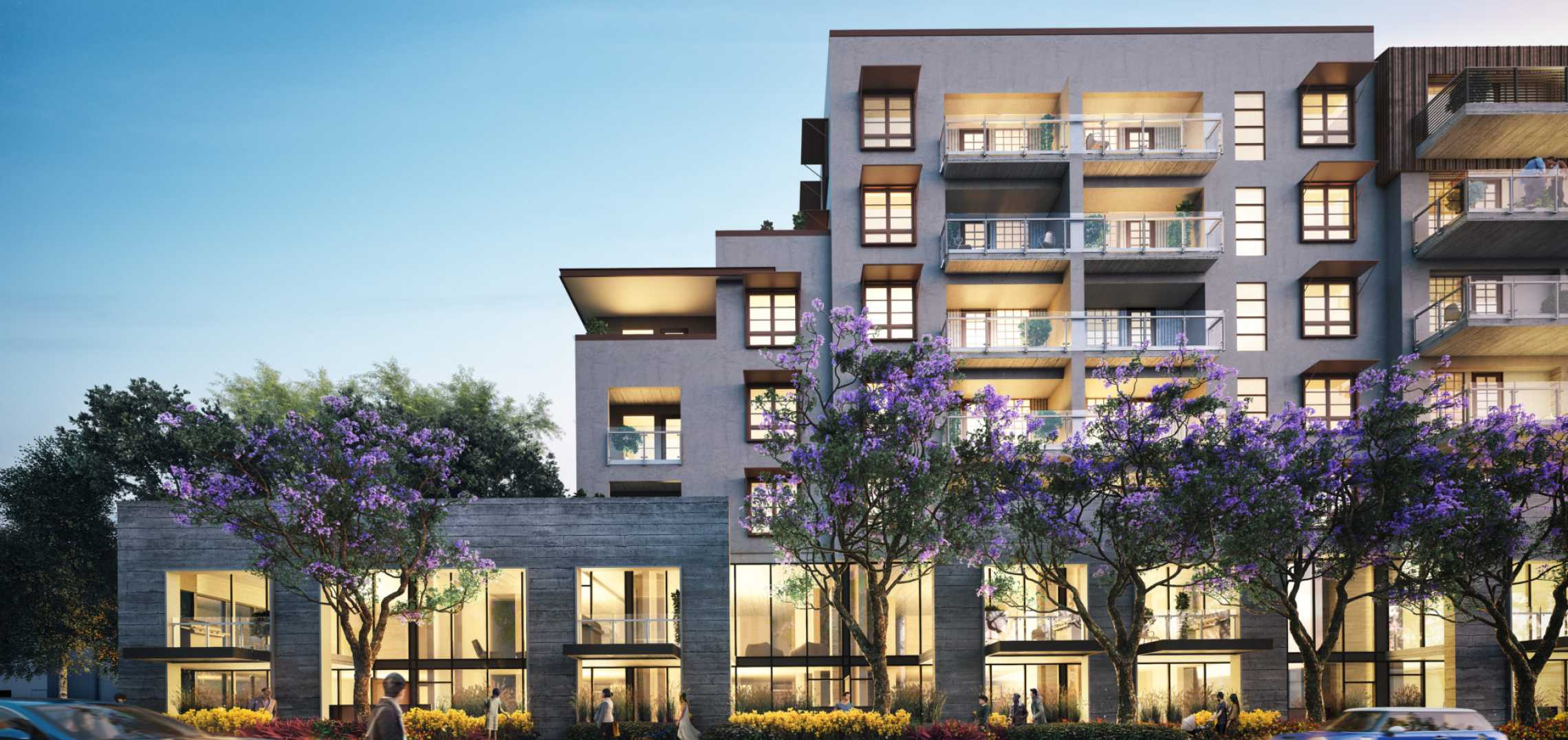 Onni's new Hollywood apartments start to rise on Santa Monica Boulevard